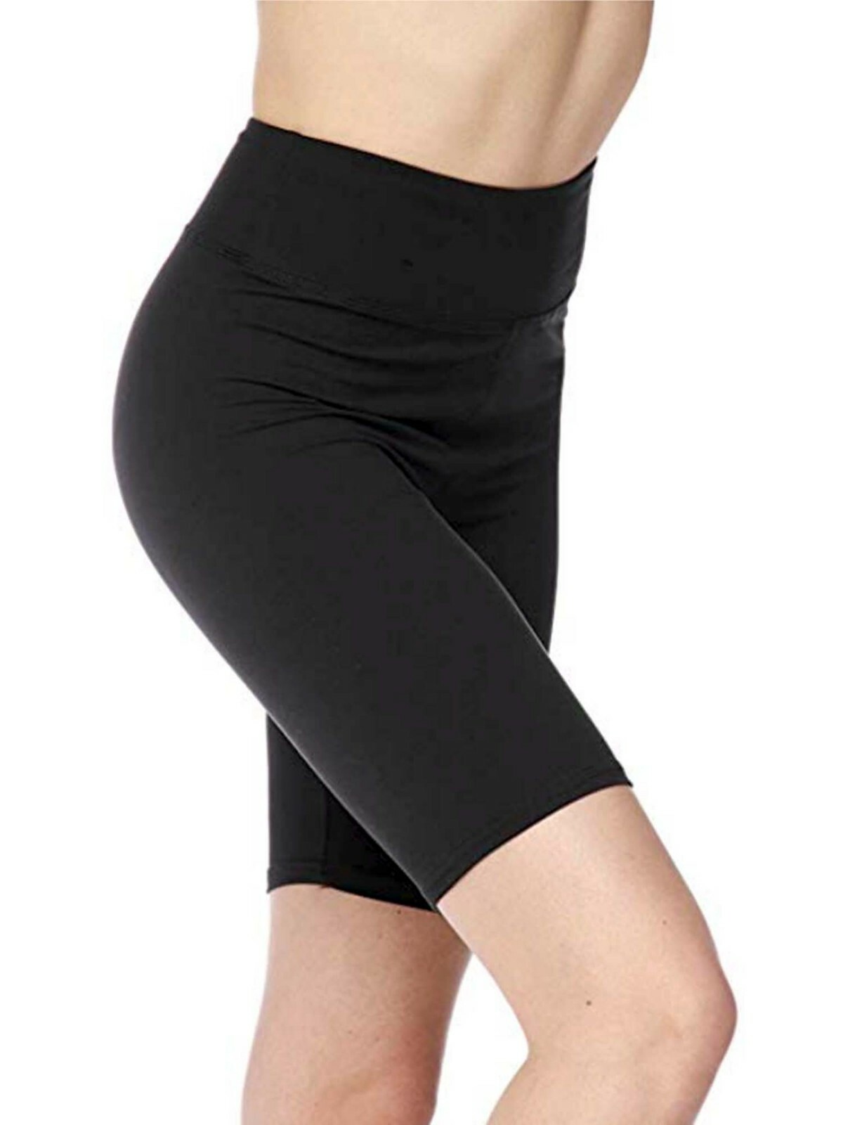 5 Pack Women's 3 inch High Waistband Biker Leggings Bike Shorts Yoga Fitness