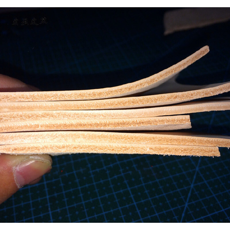 Full Grain Vegetable Tanned Tooling Leather craft Natural cowhide 3~4.0mm thick