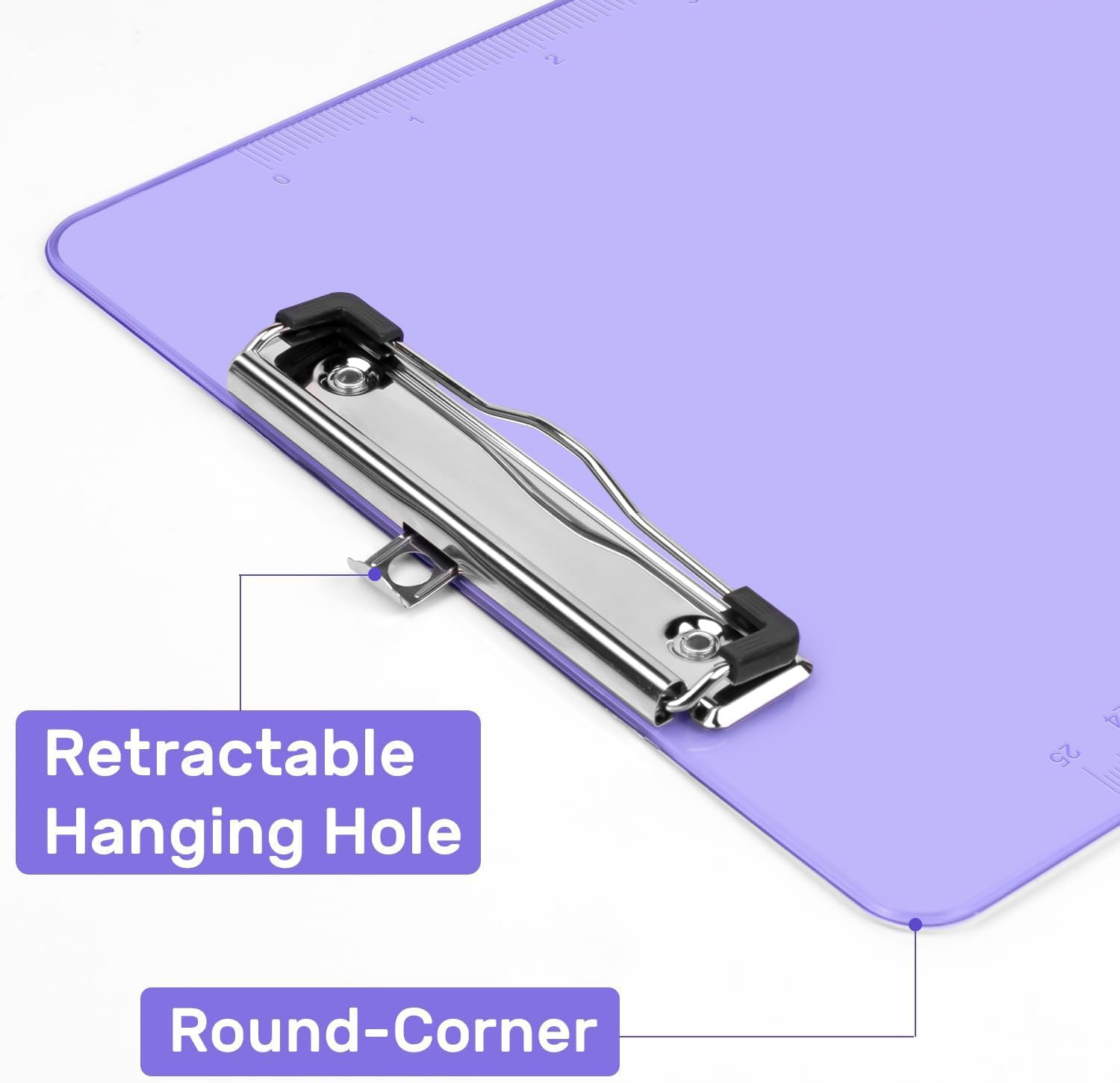 Plastic Clipboards A4/Letter Size 8.5X11 Clear Colored Clip Boards Hanging Hard