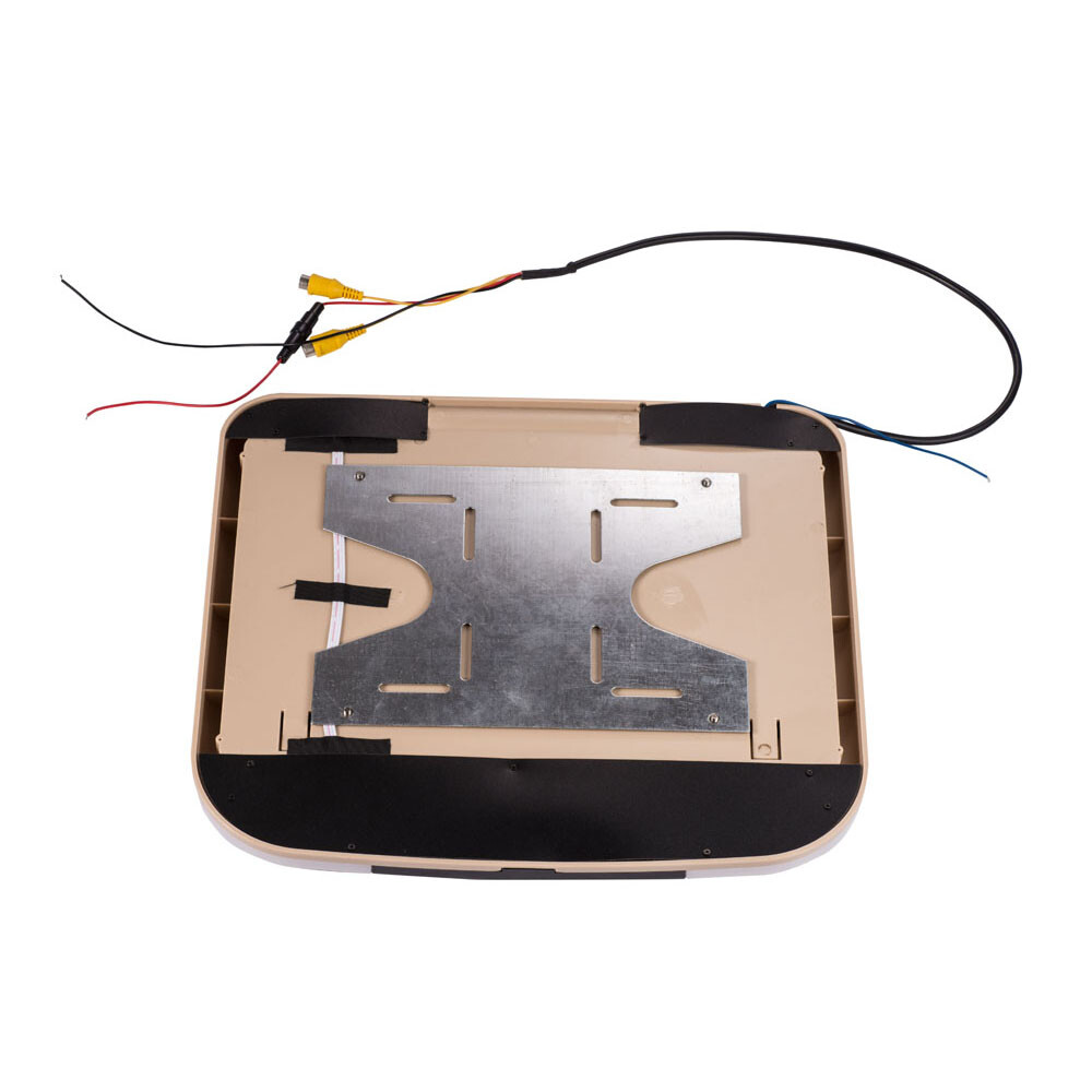 13inch 12V/24V Beige Car Monitor LCD TFT Overhead Flip Down Car Ceiling Screen