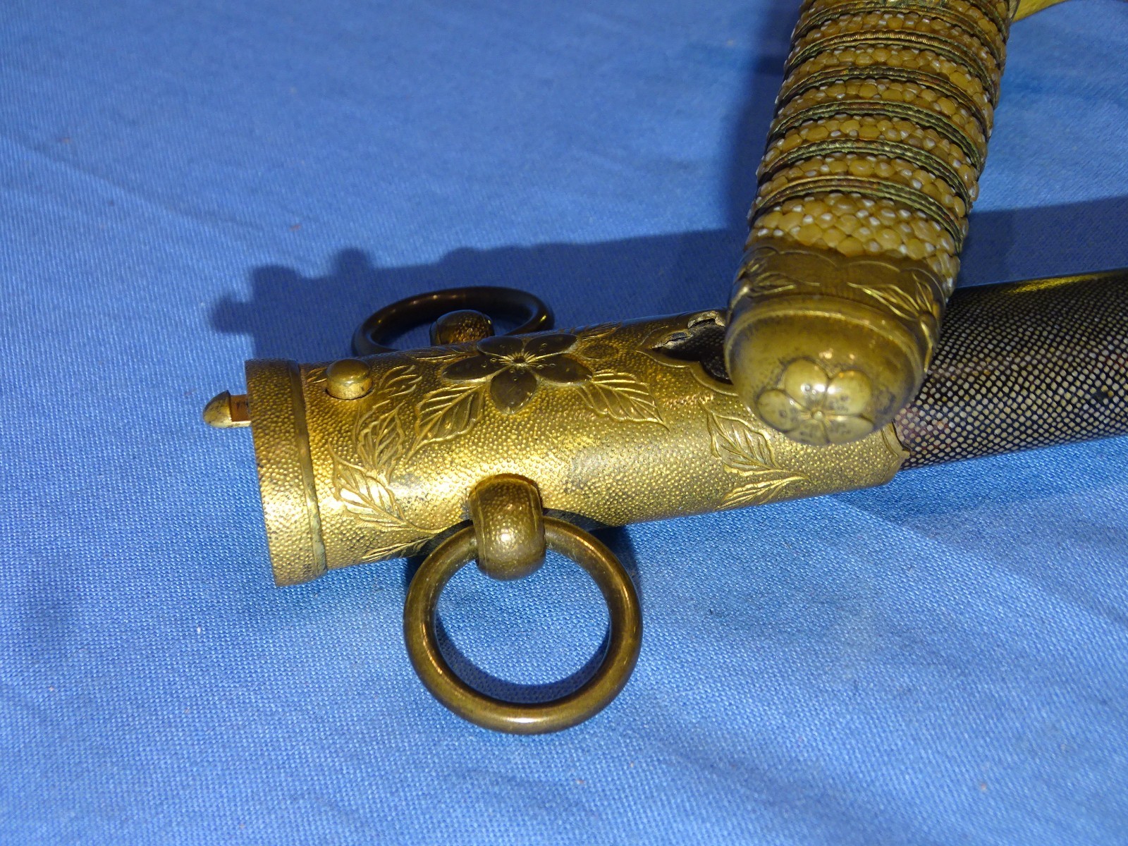 WWII Japanese Navy IJN Officer's Dagger Dirk w/ Handmade Blade