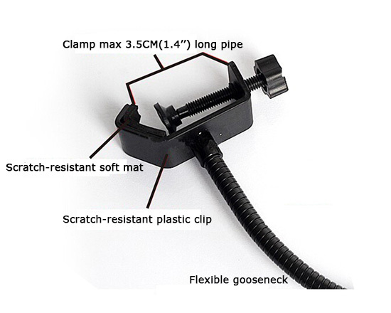 5" Microphone Wind Screen Mask Gooseneck Filter Studio Tool Double Layer Screen