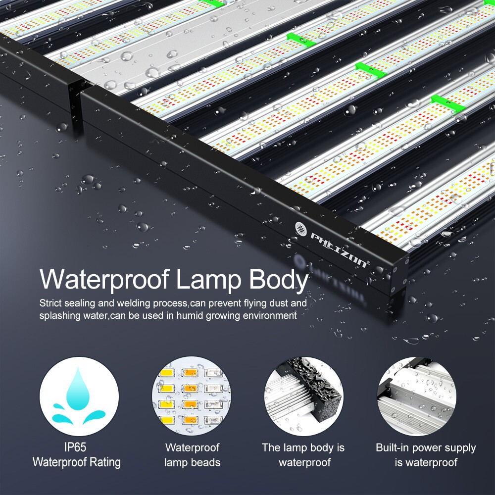 1000W 8Bar Spider Samsung LED Grow Light Full Spectrum Indoor Plants Commercial