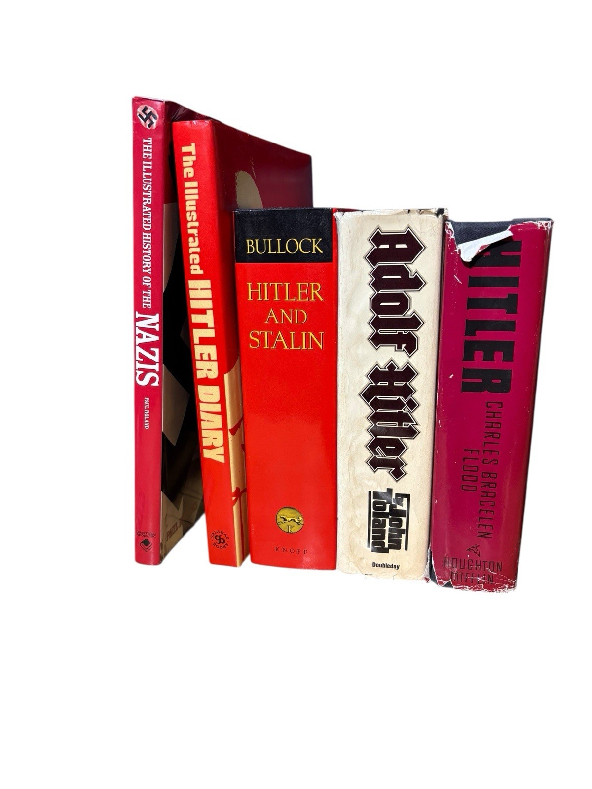 Hitler & Third Reich Books– Kershaw Toland Shirer Evans Speer Bradley -Lot Of 18
