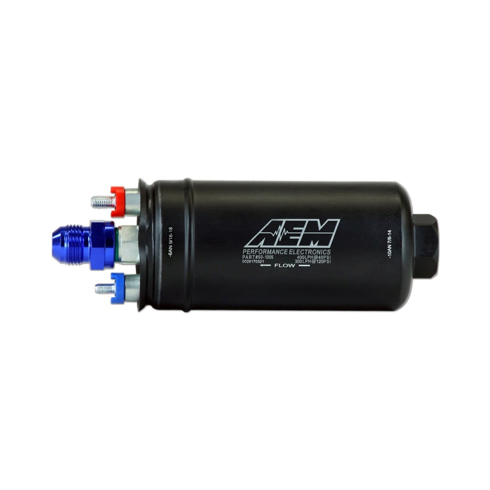 AEM 50-1005 Inline High Flow Fuel Pump 400LPH