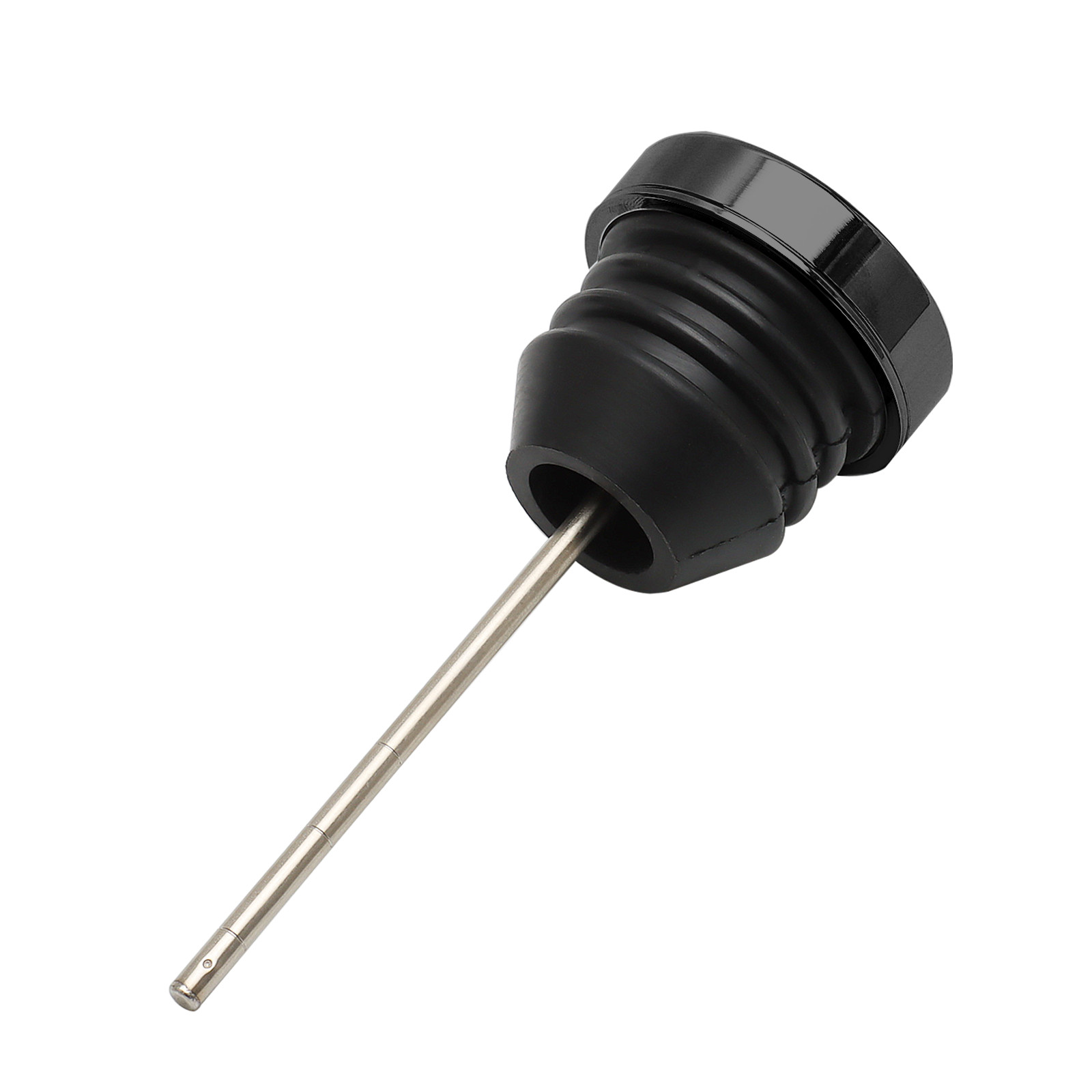 Black Oil Temperature Dipstick For Harley 2000-17 Softail Twin Cam Fat Boy FLST