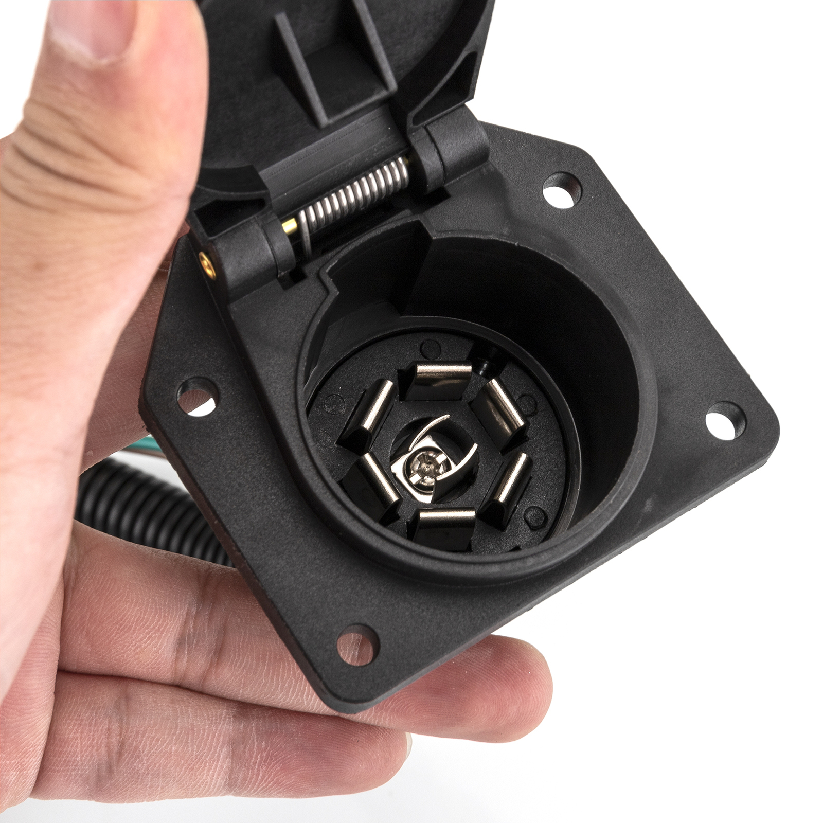 for Chevy Silverado 1500 2500 3500 7 Way Trailer Wiring Harness 4 Way Flat Plug