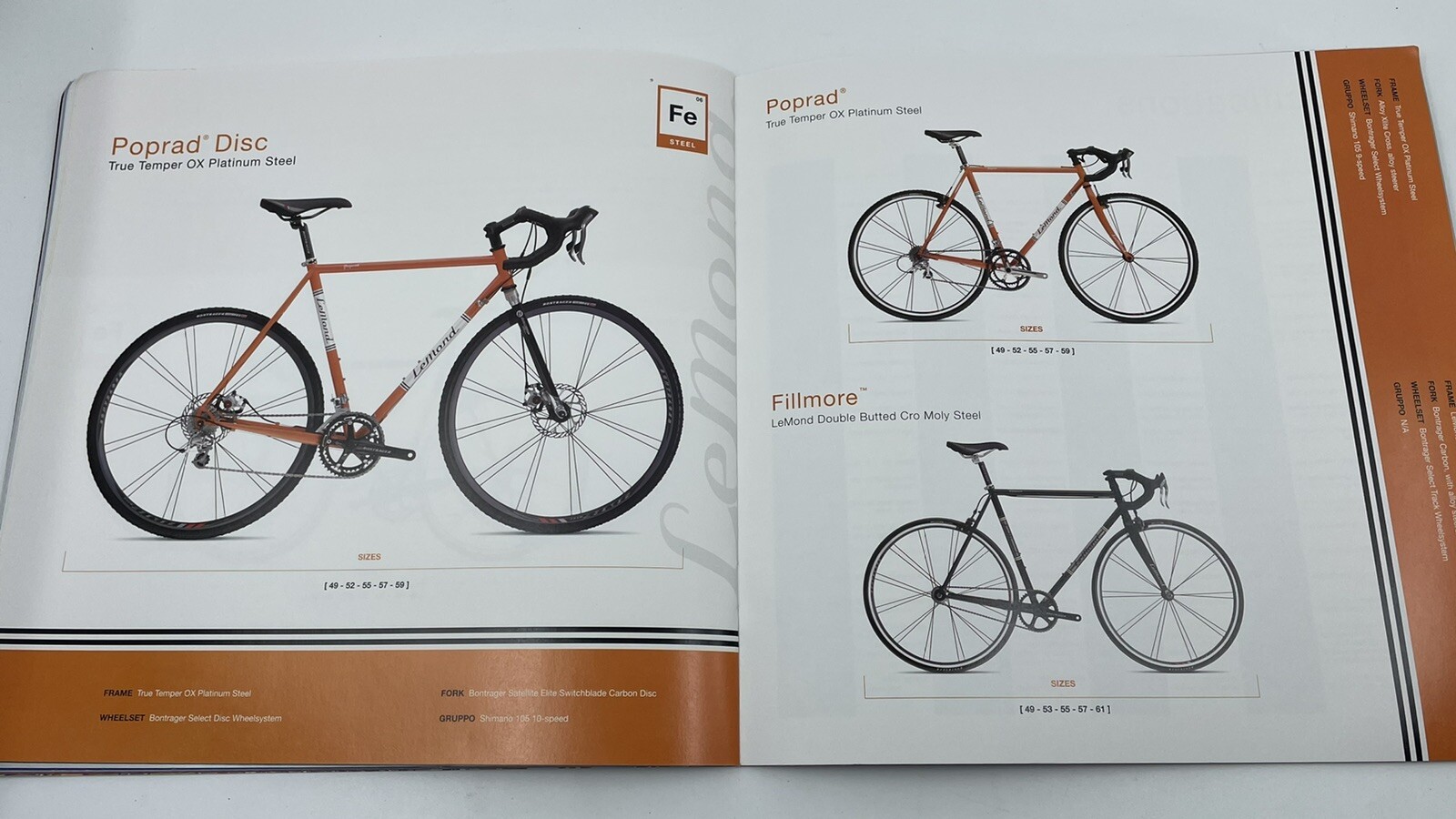 NEW 2006 GREG LEMOND Racing Bicycles Full-Line Catalog Road Vintage Cycling