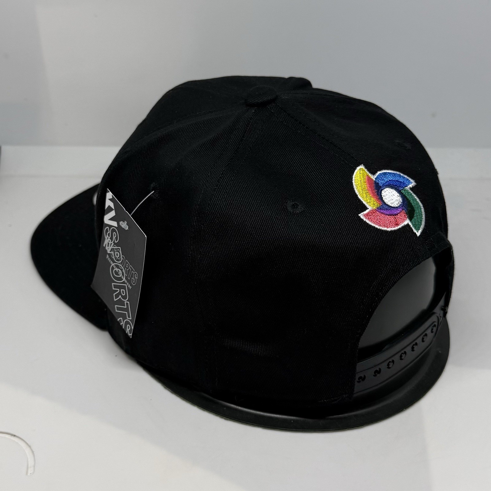 PUERTO RICO BASEBALL PR 3-D EMBROIDERED - PUERTO RICO FLAG AT SIDE SNAPBACK HAT