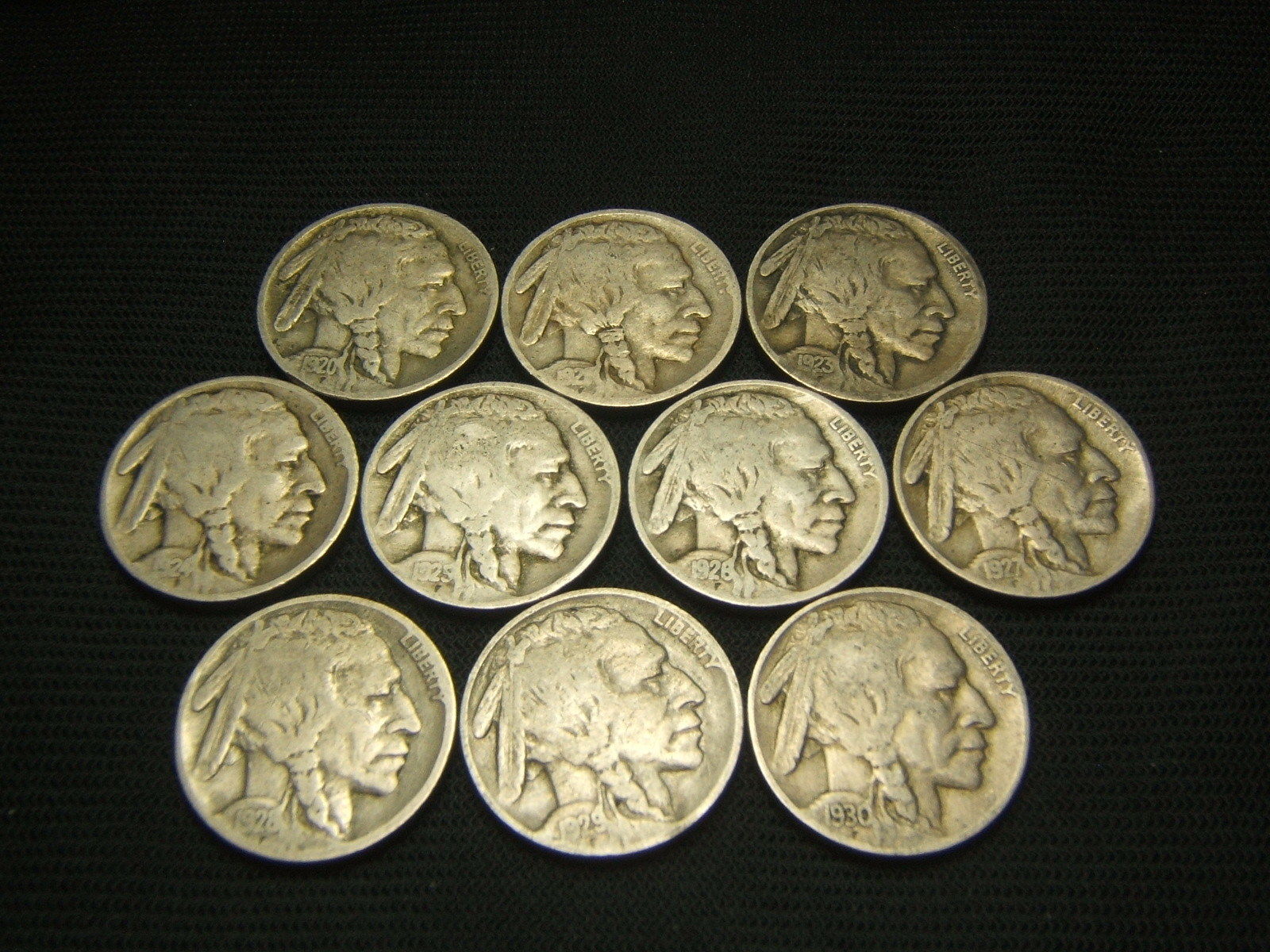 STUNNING RARE BUFFALO NICKEL COLLECTION 1913-38! 10 SEMI-KEYS! 44 COINS!