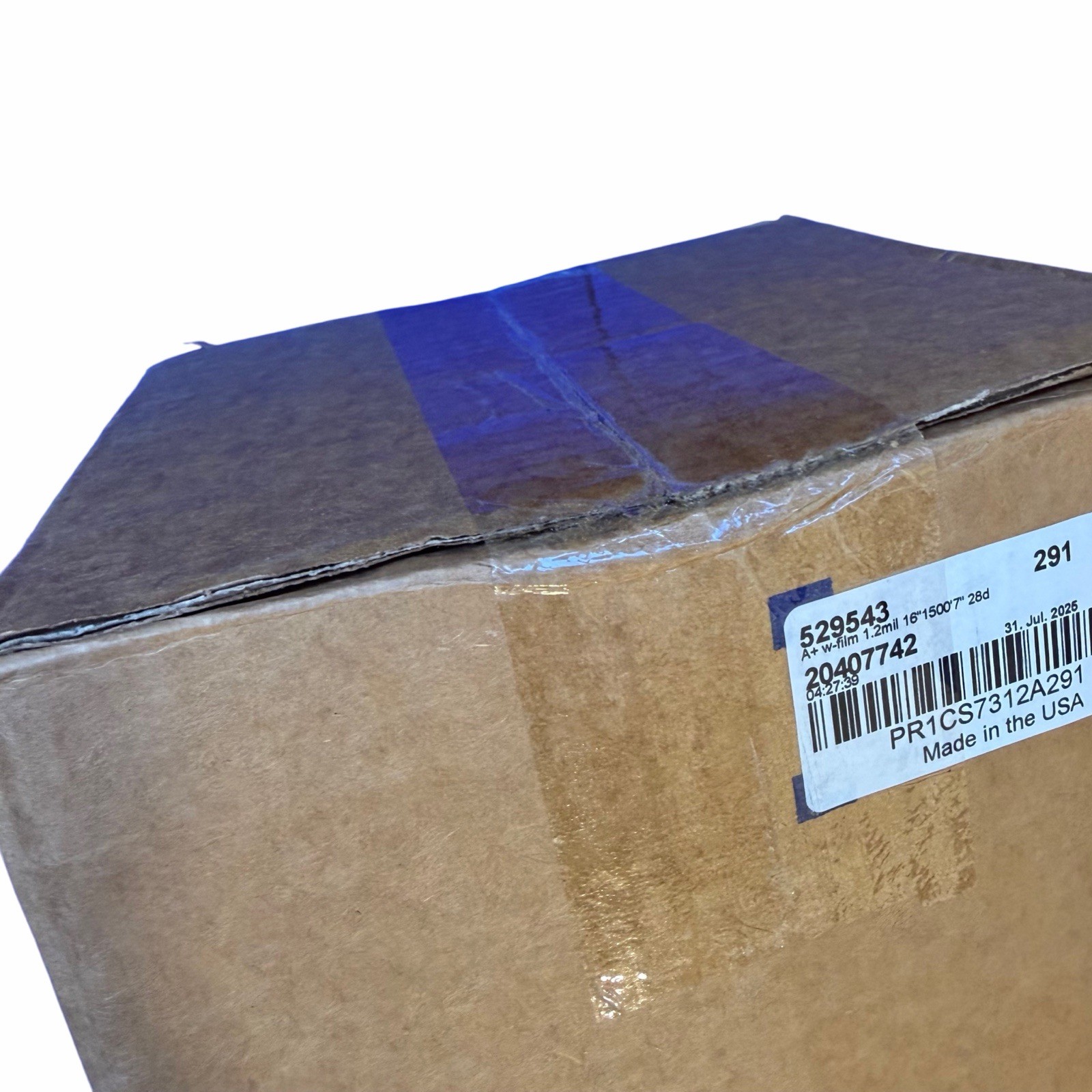 STOROPACK AIRplus Air Pillow Film Sz 16" x 1500' 529543 1.2ml A+ NEW FREE SHIP