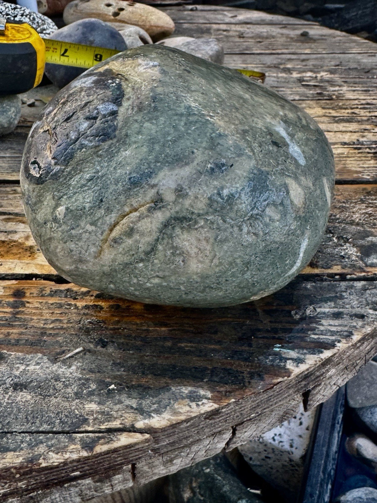 Rocks For Sale Green Quartz Rough Unpolished 7.8 Lbs Solid