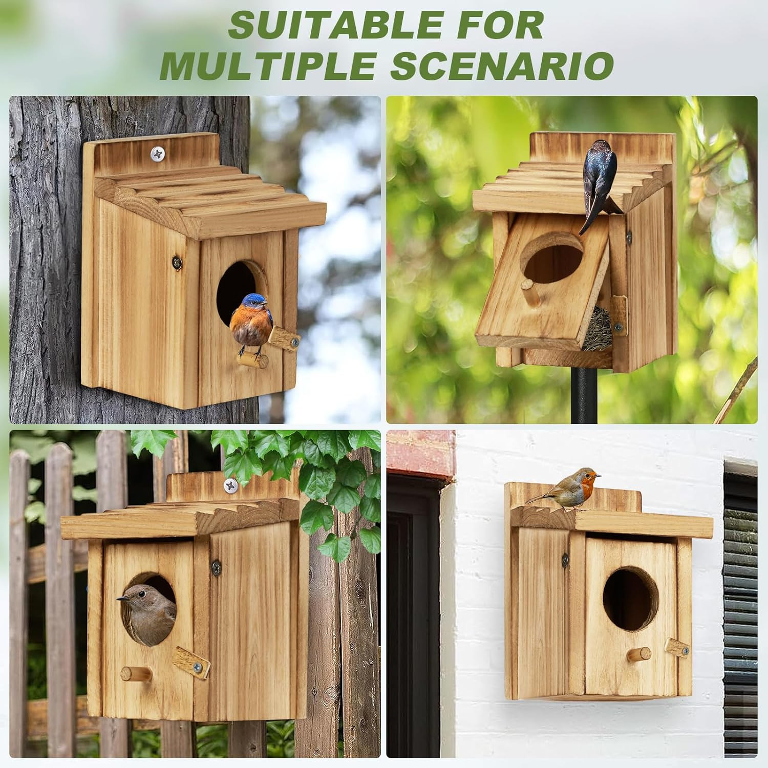 Small Bird House for Hummingbirds,Bird Houses for Outside,Humming Bird Houses fo