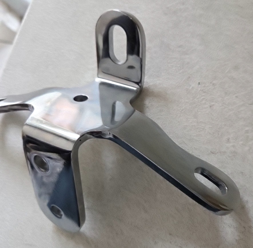 CHROME HEAVY DUTY TOP MOTOR MOUNT HARLEY DAVIDSON 84-99 16852-83A ENGINE BRACKET