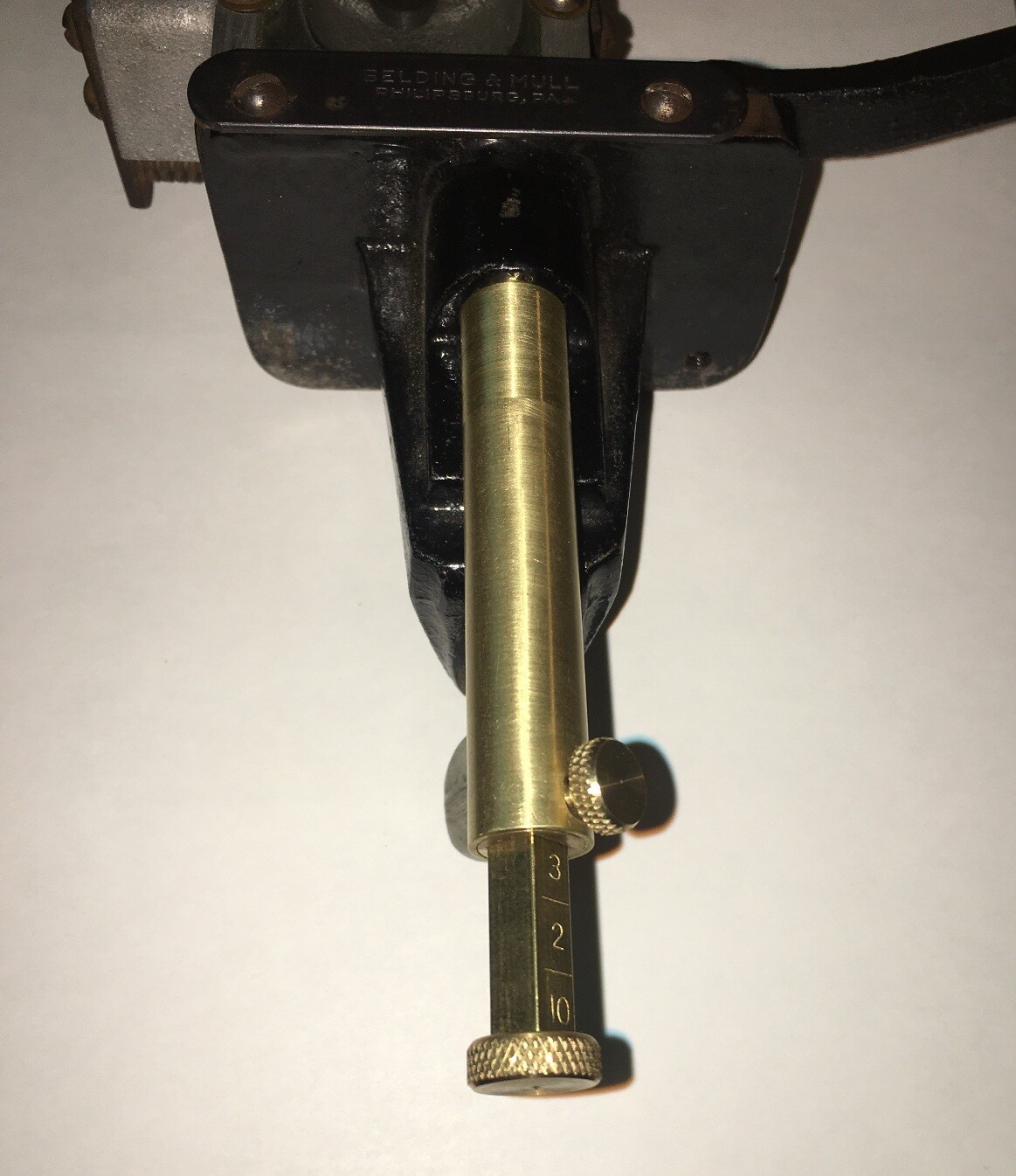 B-M Belding & Mull visible powder measure REPLACEMENT MEASURE TUBE