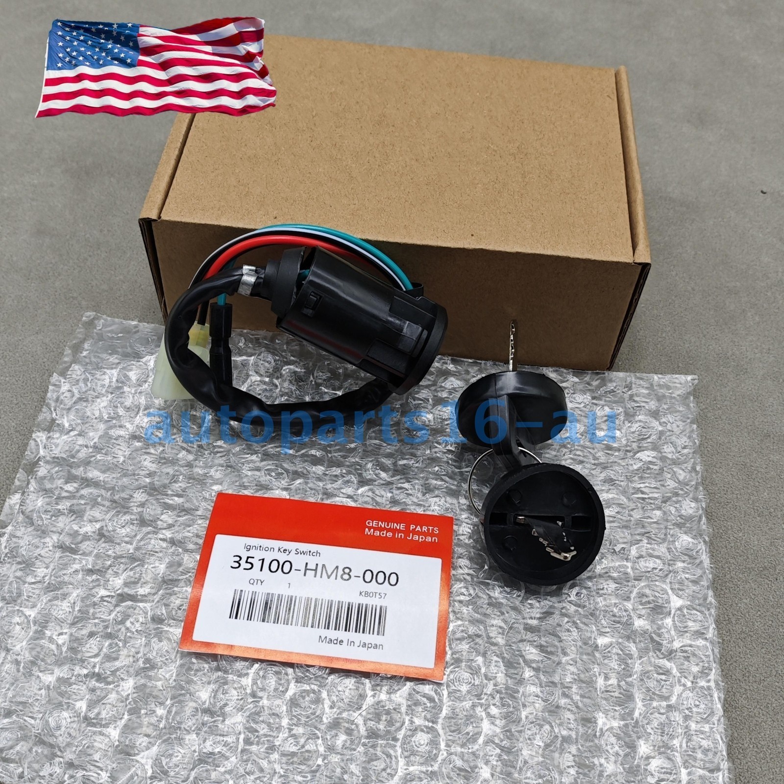 OEM! Ignition Key Switch Fits For Honda 250 Recon 250 TRX250TE TRX250TM 02-17