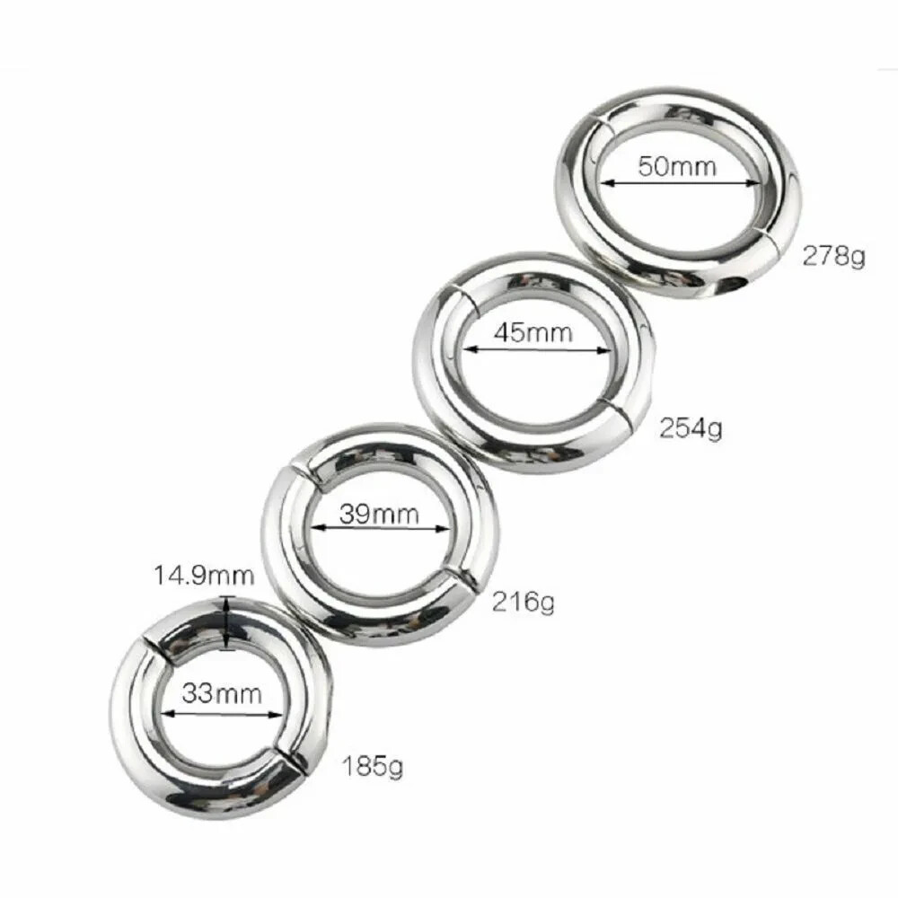 1PC Male Ball Stretcher Weight 304 Stainless Steel Ball Stretching Weights