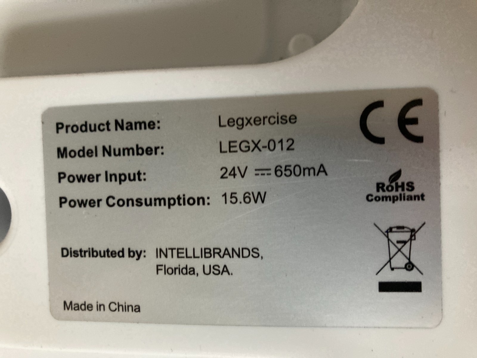 LegXercise Pro LEGX-012 Motorized Leg Activator Exercise Machine No Remote