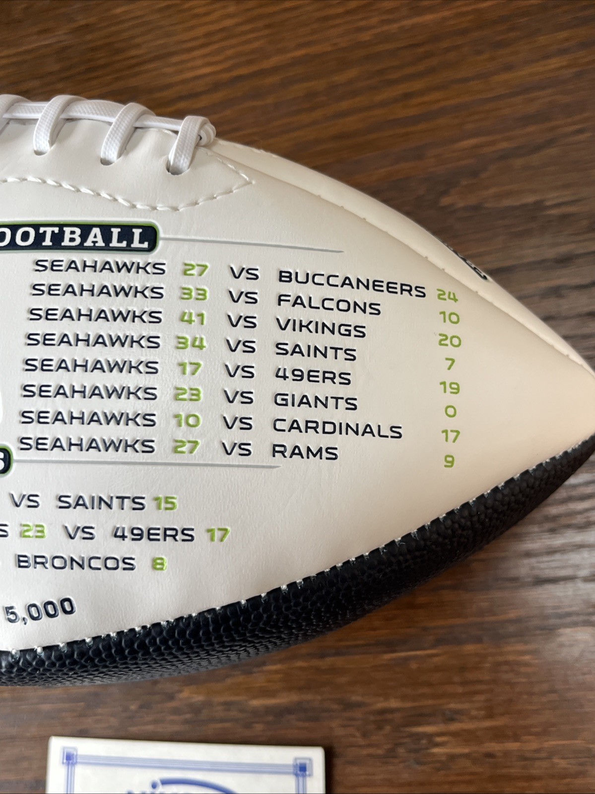 Seattle Seahawks Super Bowl XLVIII Champions Football Limited Edition COA! NIB