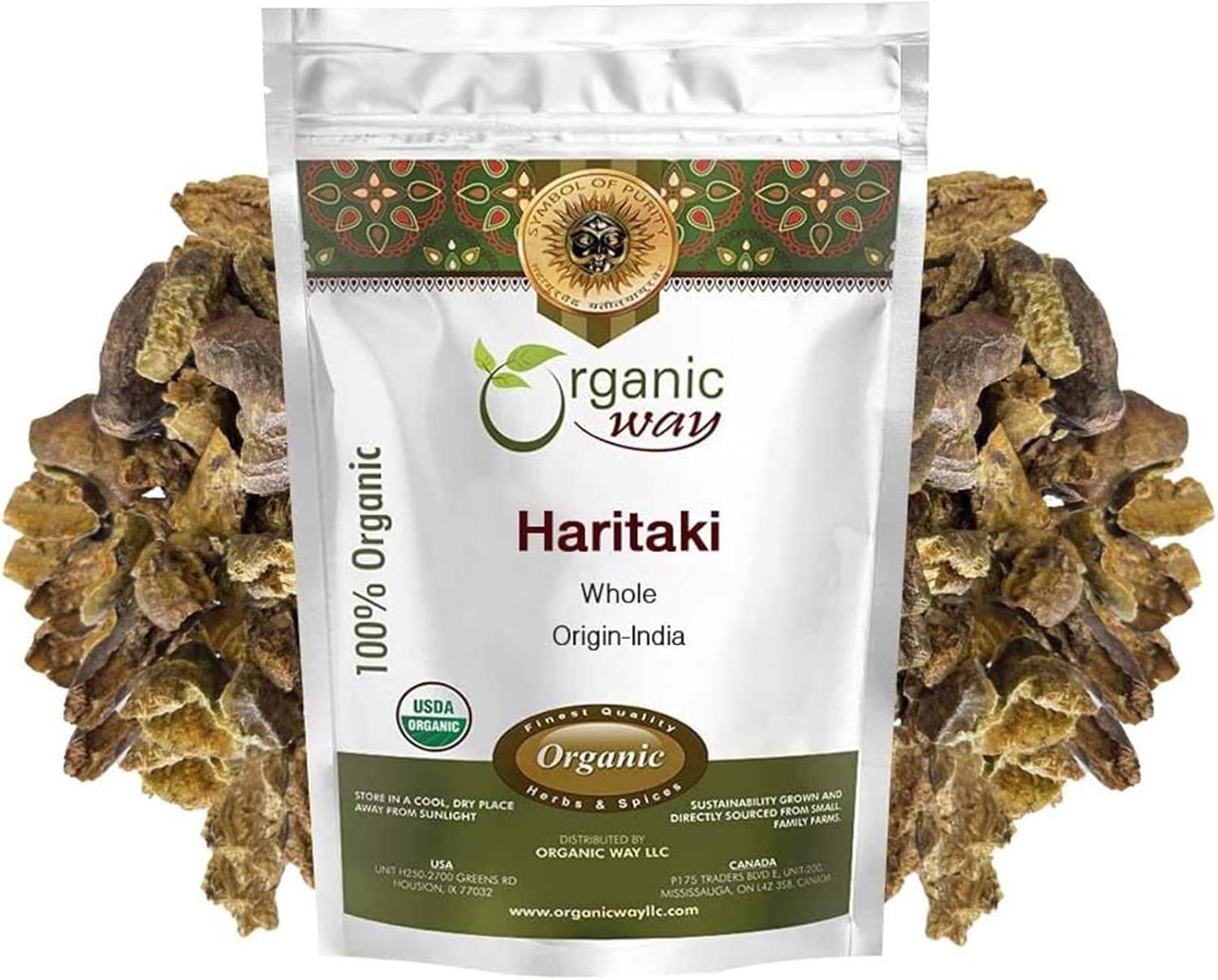 Organic Way Haritaki whole