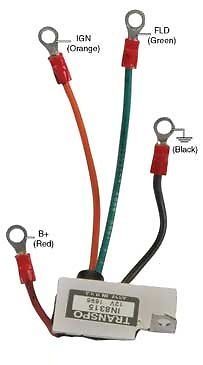 Transpo IN 8315 Dodge Ram Cummins 1-wire Alternator Regulator conversion 1993 92