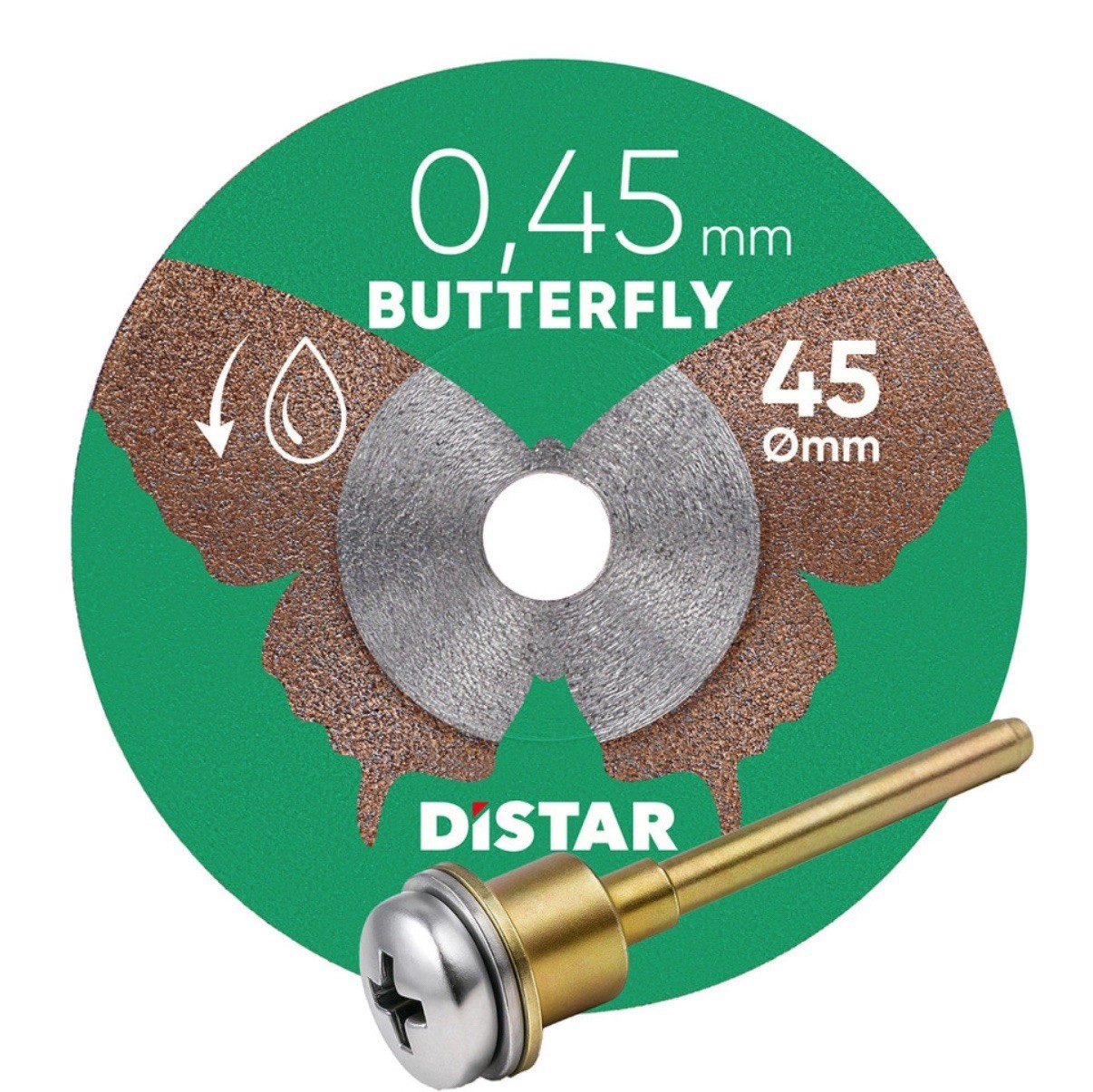 2″ DISTAR Butterfly Blade for Dremel tool
