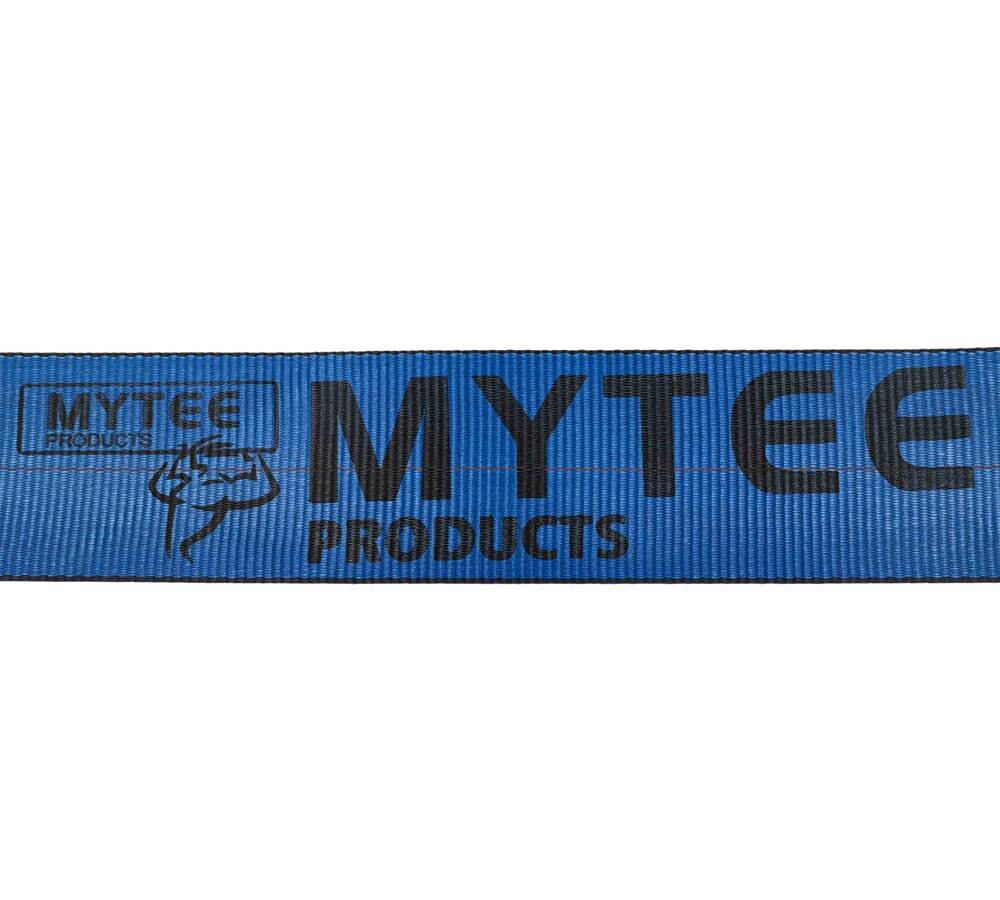 (10 Pack) 4"x30' Winch Straps Blue w/flat hook, WLL 5400 Flatbed Tie Down Strap