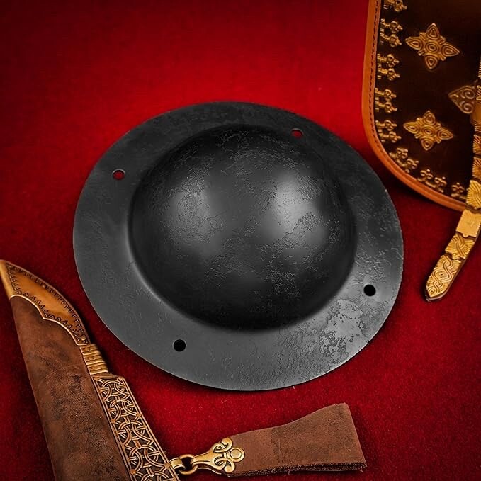 Shield Boss Umbo 14 Gauge Fully Functional Battle Ready Hardware Accessory 7Inch