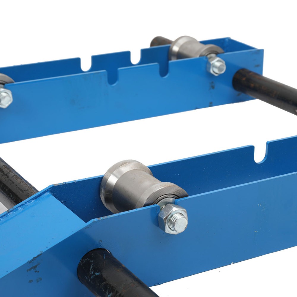 Portable Cable Drum Roller Reel Dispenser Stand for Industrial Wire Axle