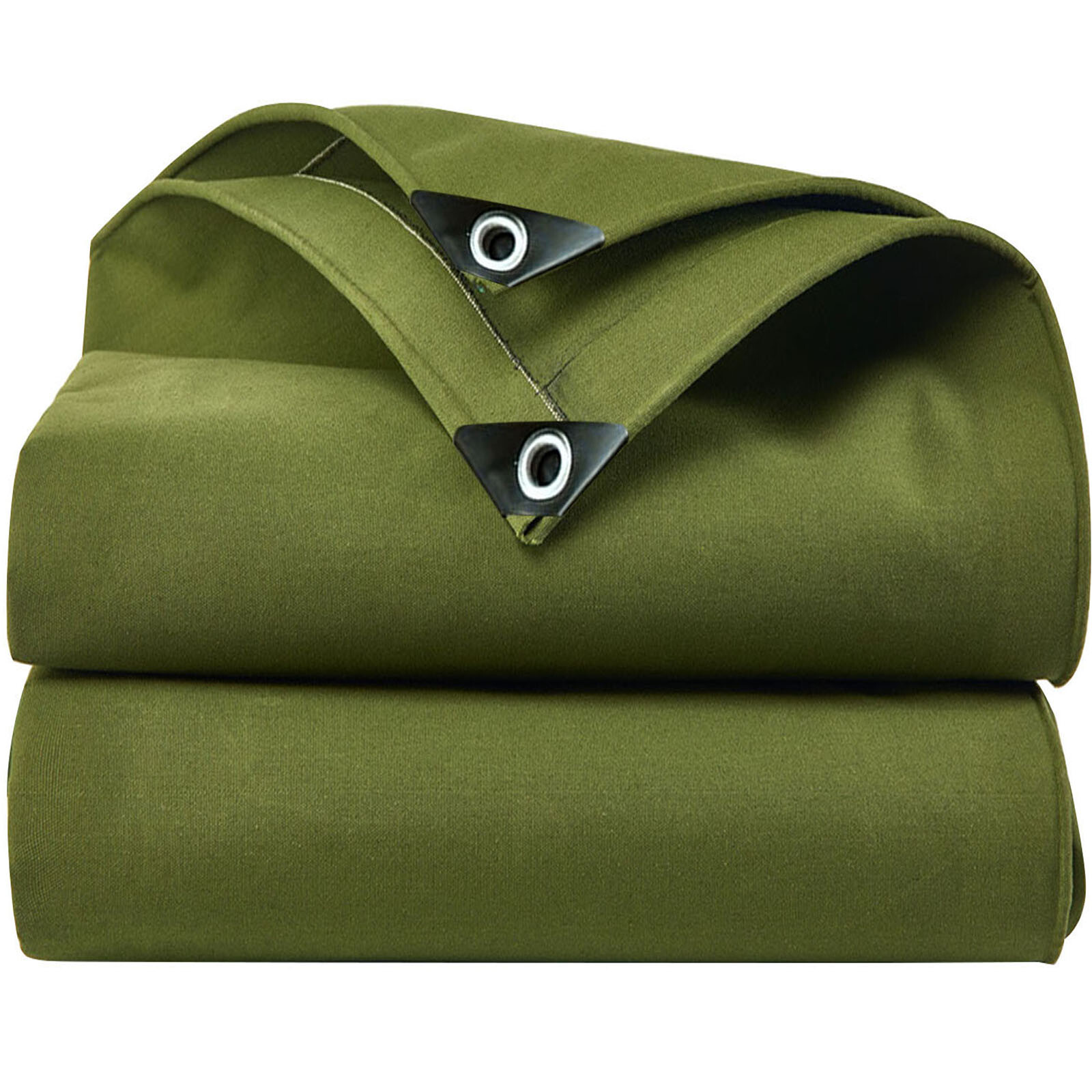 Canvas Tarps 16oz heavy Duty Multipurpose Tarpaulin Cover F Roof Patio Pool Boat