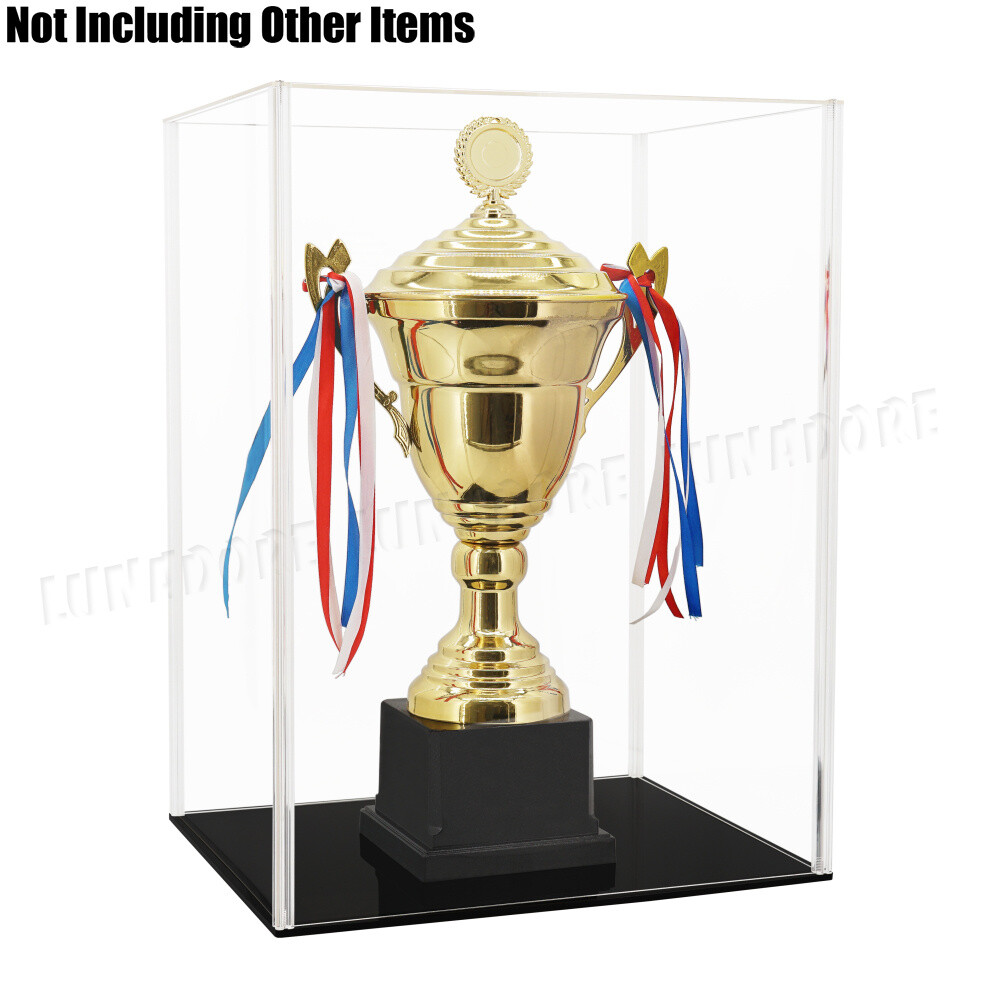 20 inch H Acrylic Display Case Collectibles Box Dustproof Large Figure Install