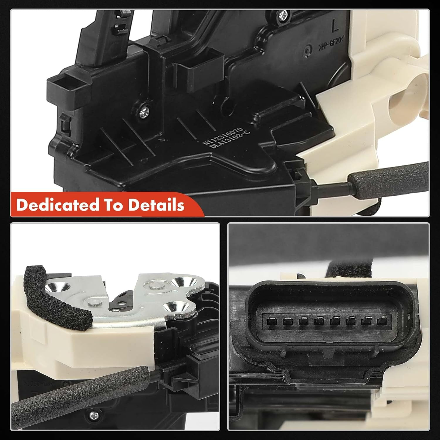 Front Left Door Lock Actuator 2013-2019 Hyundai Santa Fe / Sport XL 813102W010