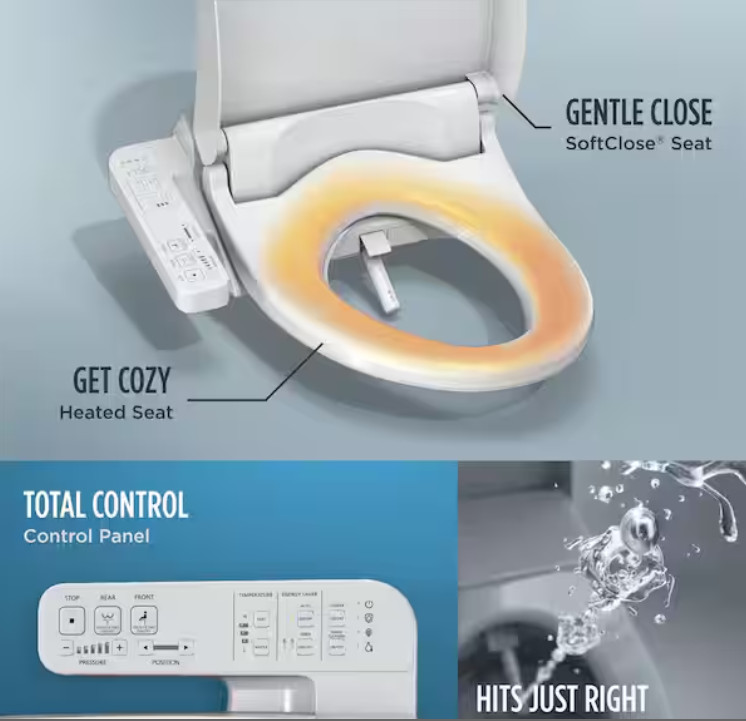 TOTO SW3004#01 A2 Electronic Bidet Seat - Cotton White