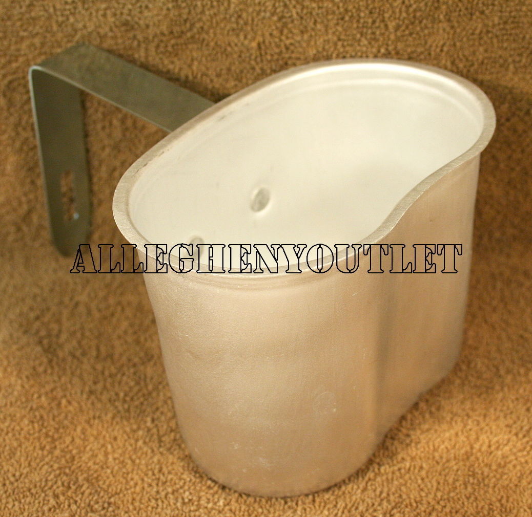 Aluminum G.I. Military Style Aluminum 1 Quart Canteen Cup 513 Rothco