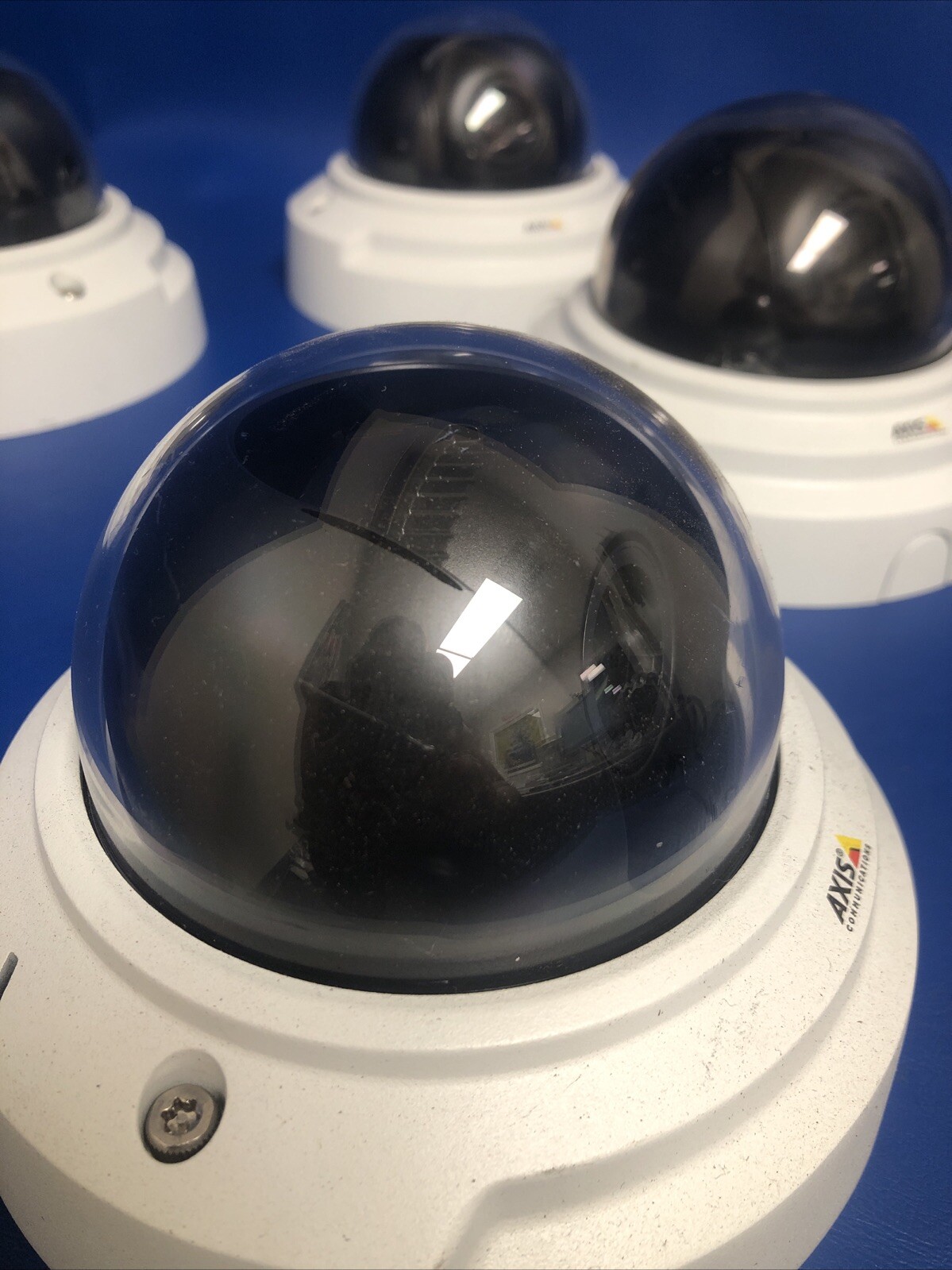 LOT OF 4X *USED* Axis P3374-V 720P Network Dome Camera 1MP - 01056-001