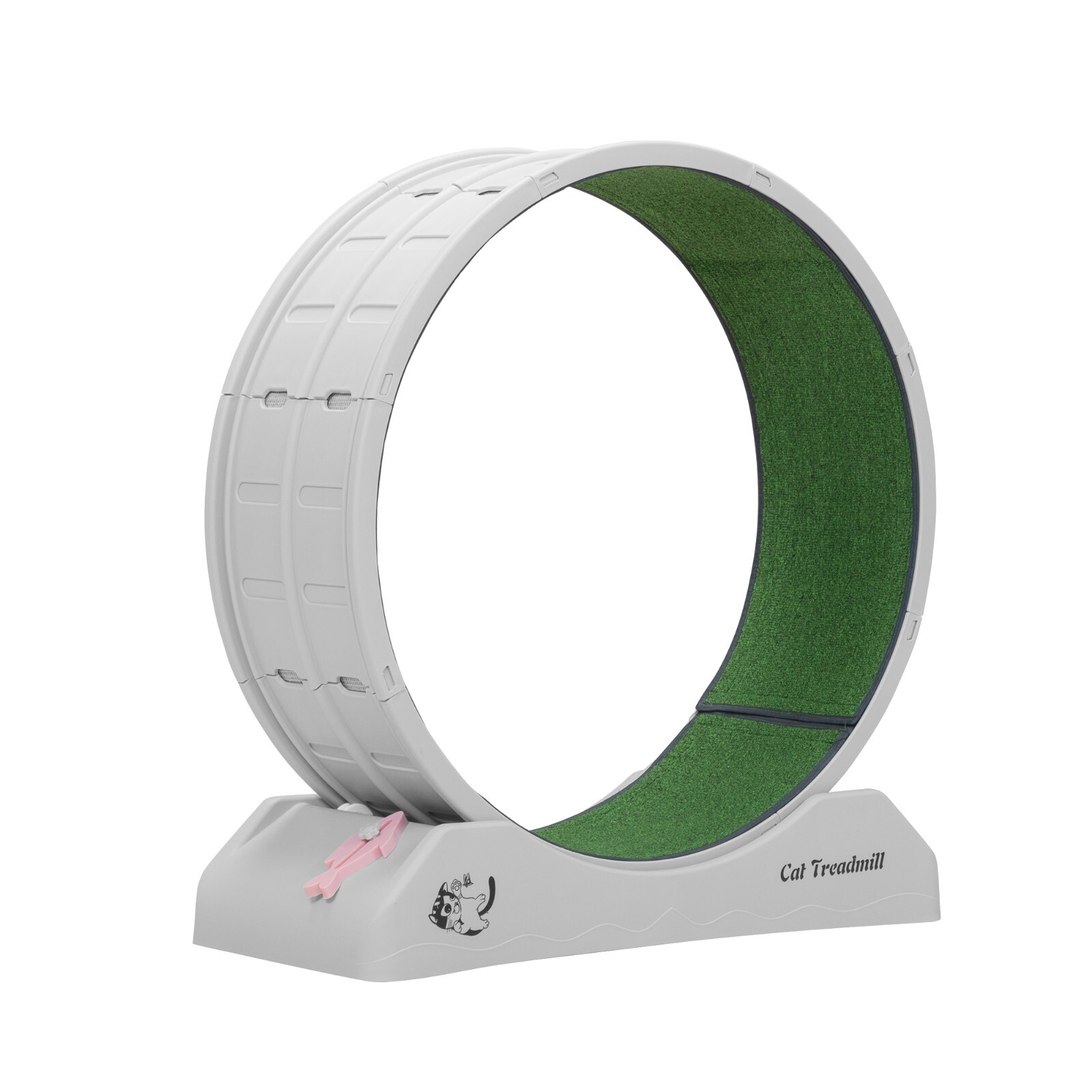 COZIWOW 31.5" Cat Treadmill Exercise Running Wheel Nonslip Carpet Teaser Indoor