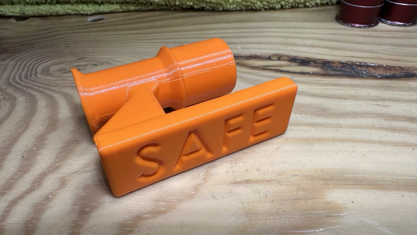 12 Gauge Ejectable SAFE Chamber Flag, TPU Material, Made In USA