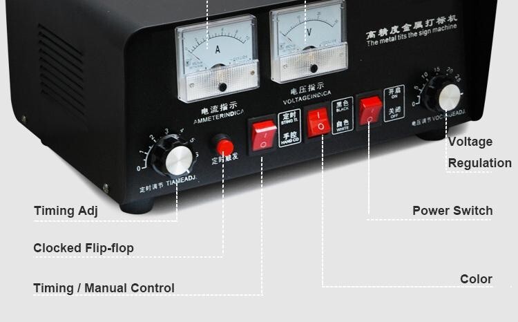 Electrochemical Etching Machine Electro-Corrosion Marking Machine @Various Metal