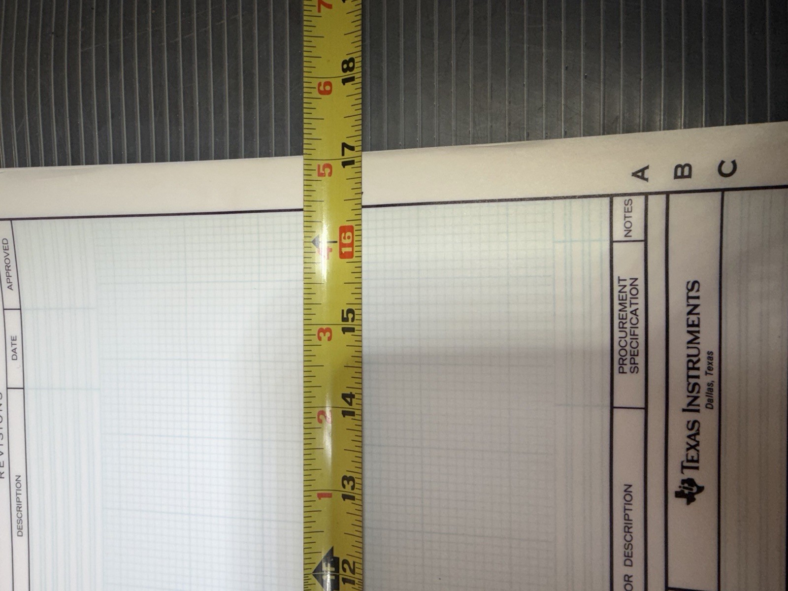 VINTAGE 1960'S TEXAS INSTRUMENTS GRAPH PAPER LOOSE LEAF 20 PAGES TI-7913L