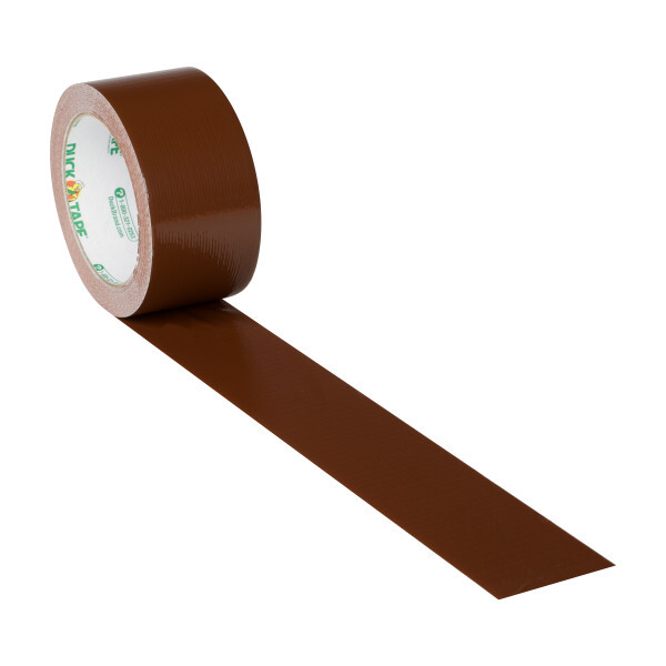 Duck #1304965 Brown duct tape 1.88" x 20 yds- single roll