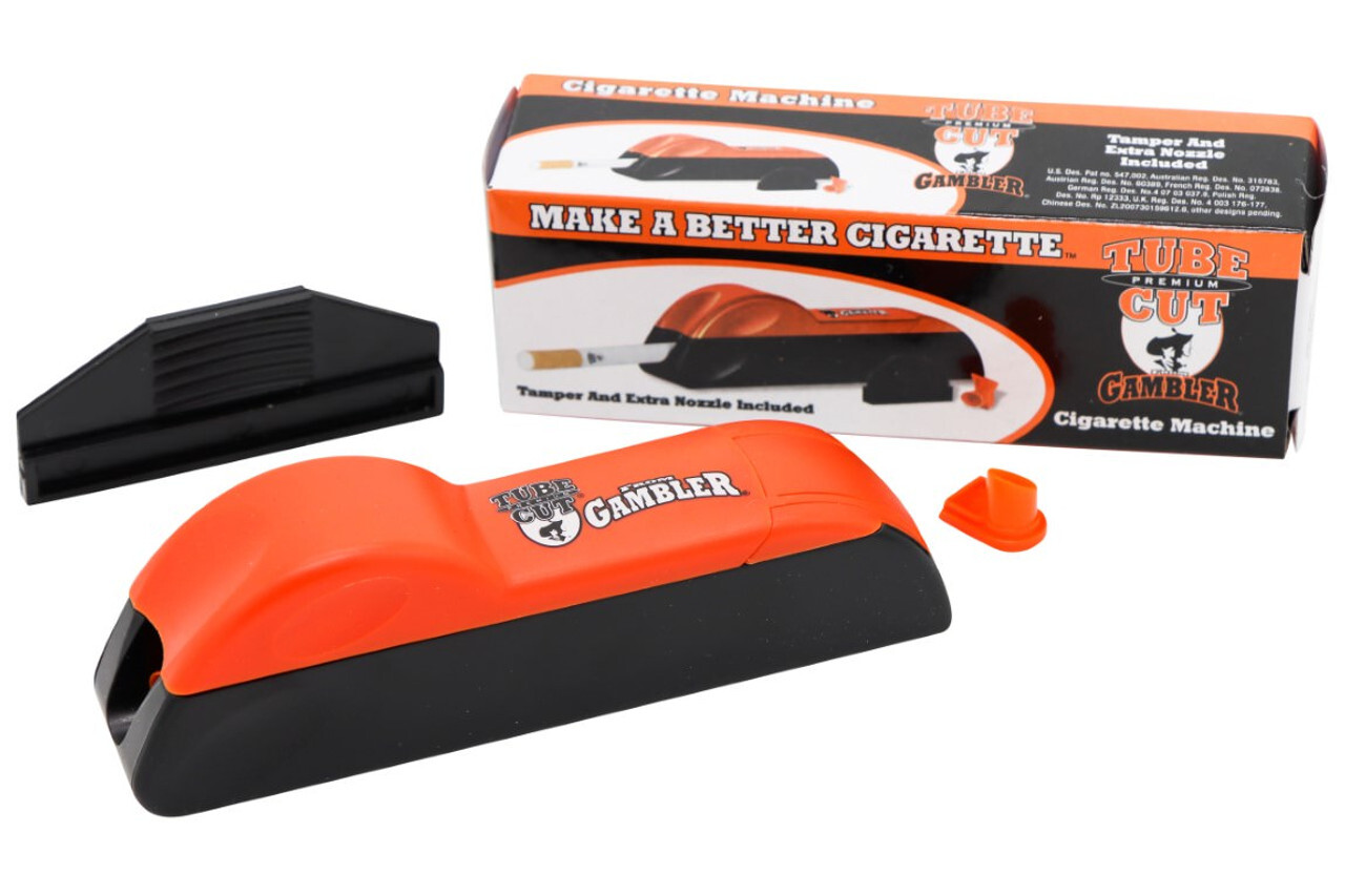 Gambler Tube Cut King Cigarette Maker Hand Rolling Shooter Tobacco Tube Injector