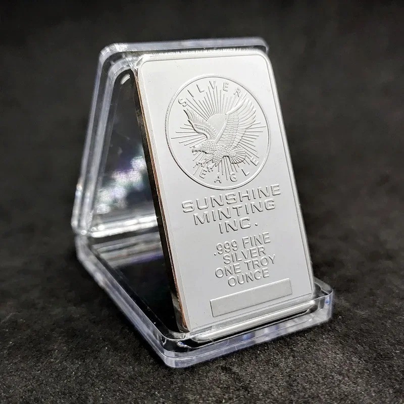 1 oz Sunshine Minting Silver Bar – .999 Fine Sealed Bullion – Troy Ounce