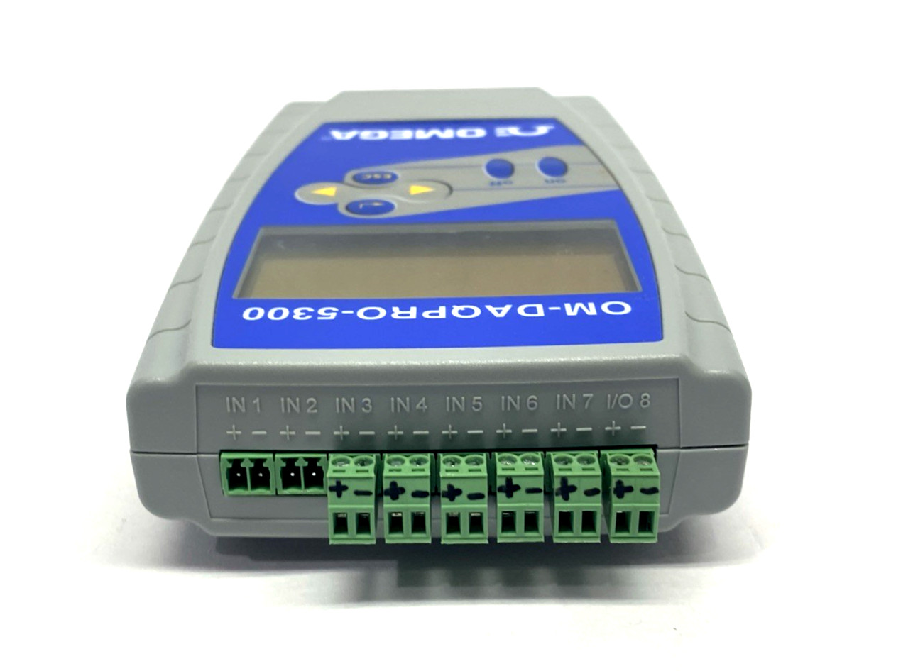Omega DB5300-OM Portable Handheld Data Logger 8-Ch OM-DAQPRO-5300