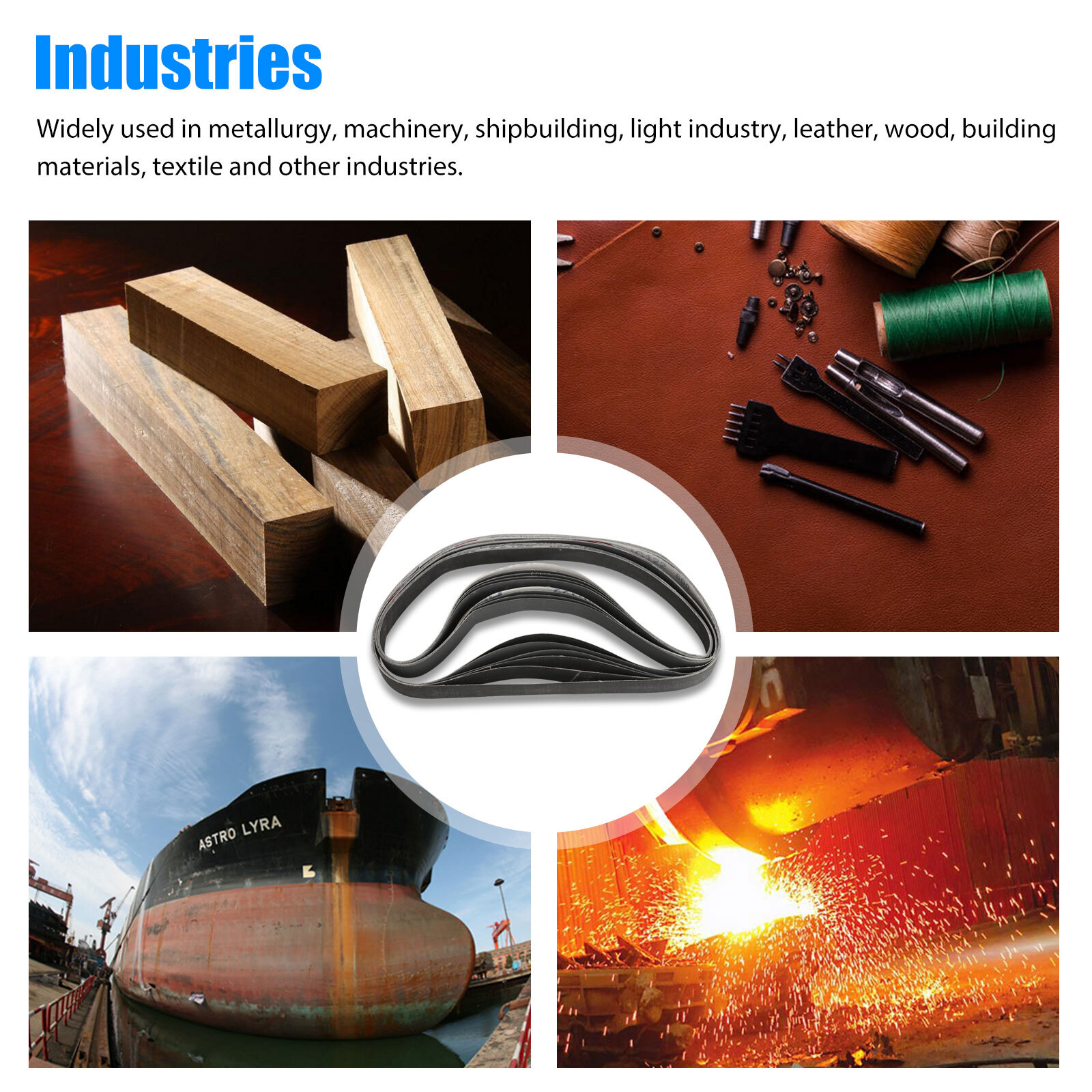 15Pcs 1x30inch Sanding Belt 600 800 1000 Grit Polishing Sander Belts Sandpaper