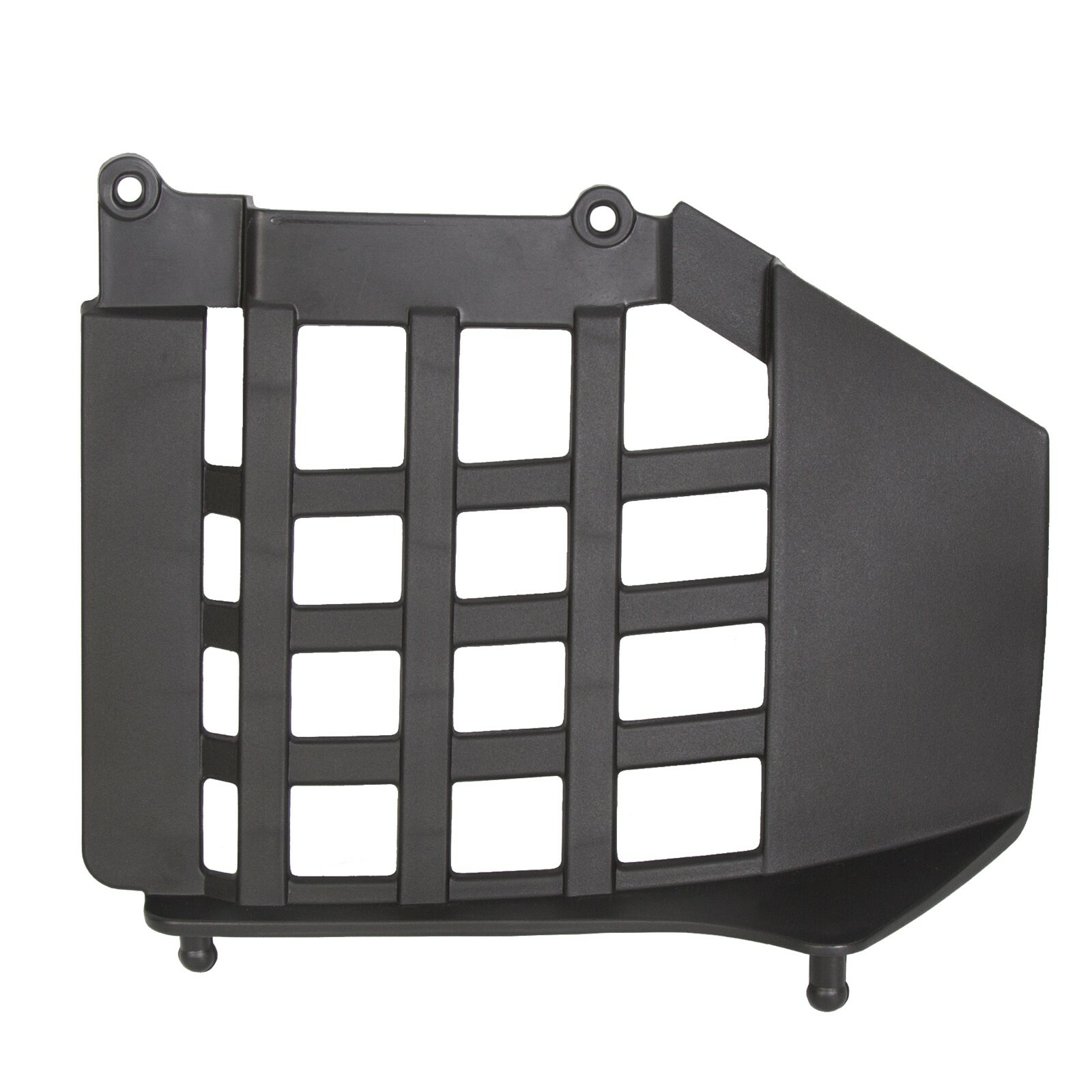 Black Heel Guards Footrest Fit Yamaha 87-06 Banshee 350 Left + Right Nerf Bars