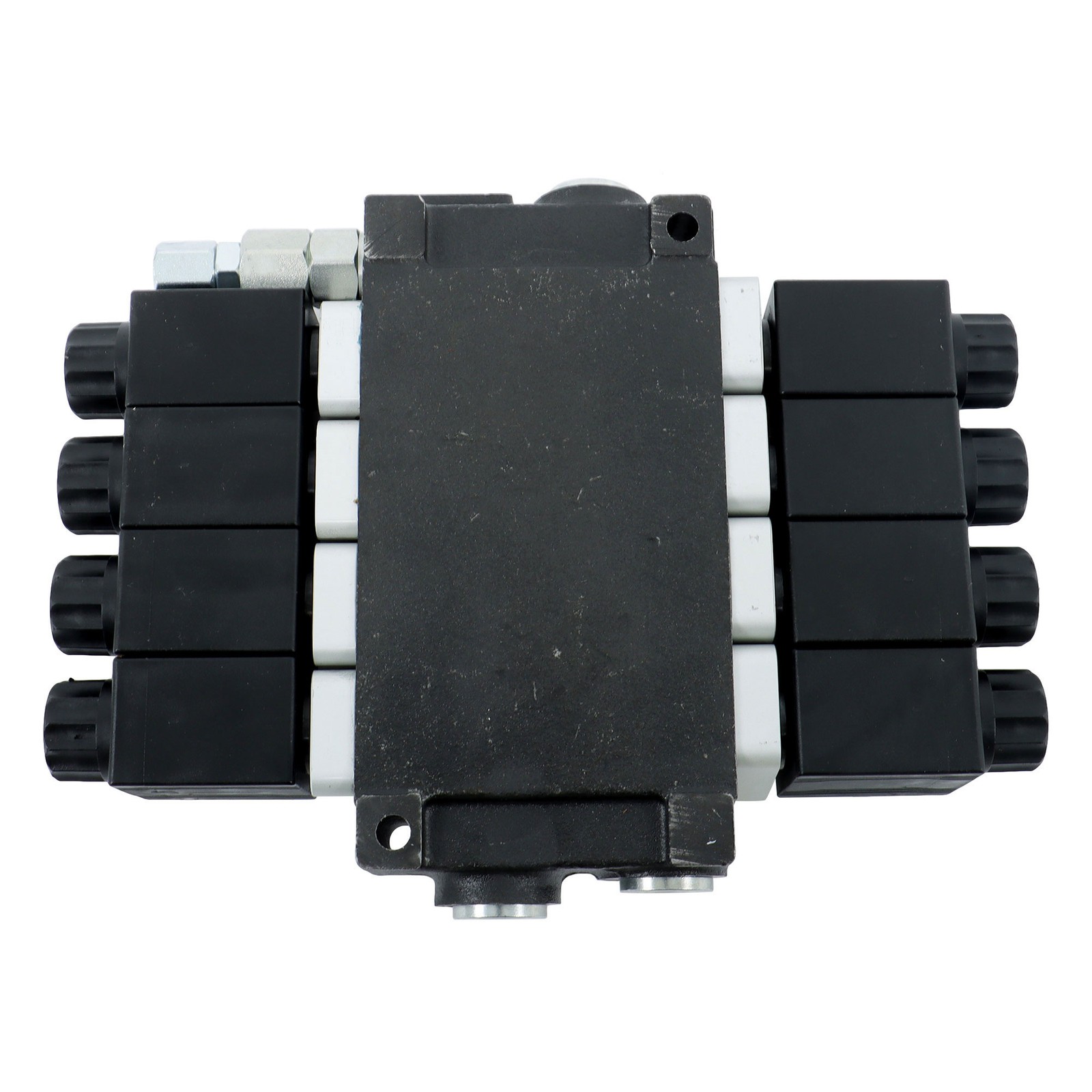 Heavy Duty 4 Spool Hydraulic Control Valve 12V DC 13 GPM 3600 PSI