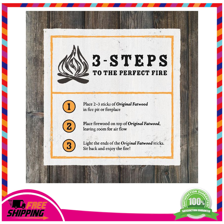 Fatwood Fire Starter Sticks 25lb Box 100% All Natural Pine Kindling Wood