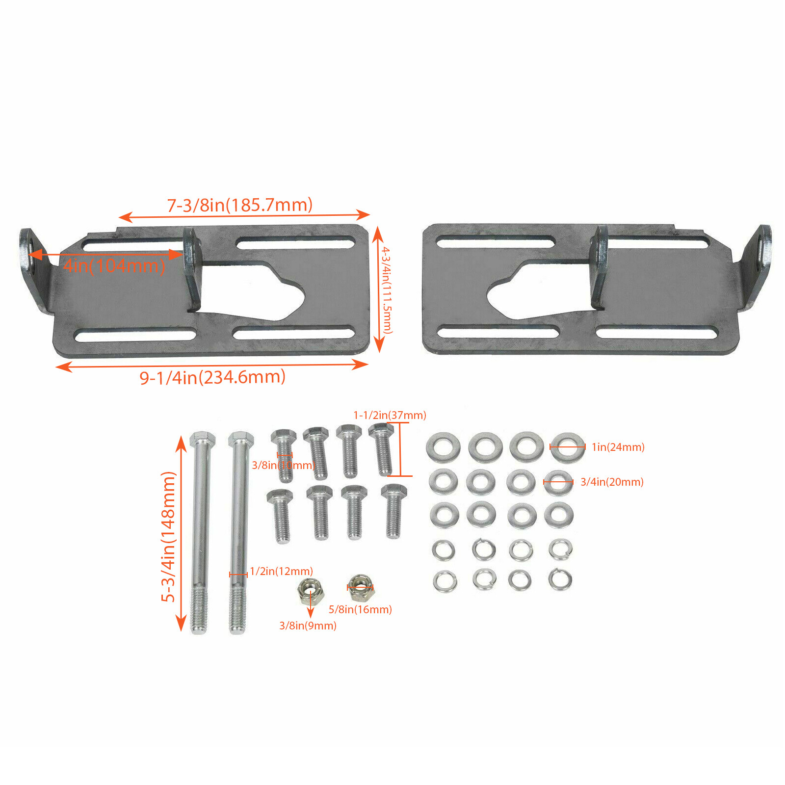 For LS1 Swap G-Body/73-96 F Body CAMARO Adjustable Engine Swap Mounts