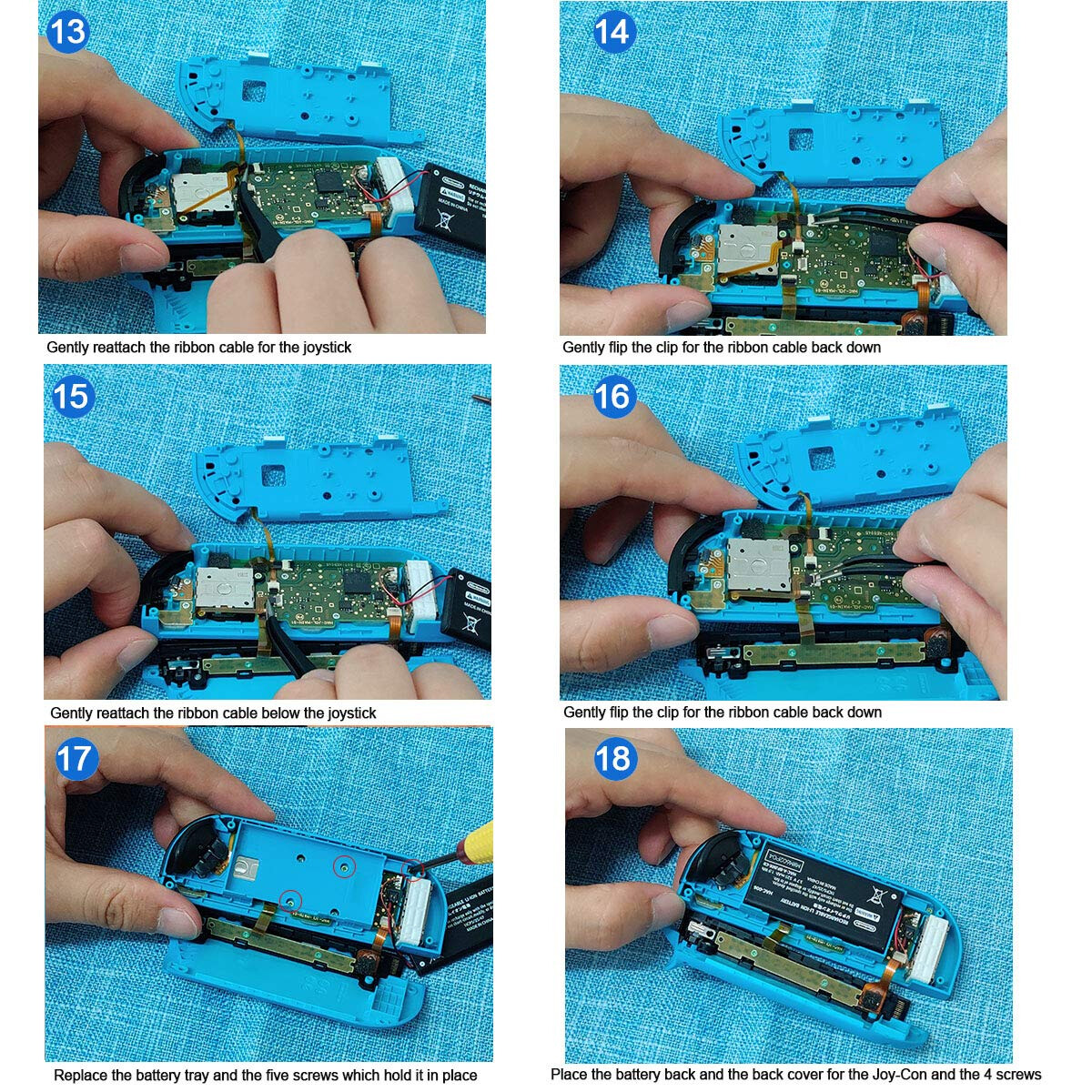 Nintendo Switch NS/OLED/Lite Joy Con Analog Joystick Stick Rocker Replacement US