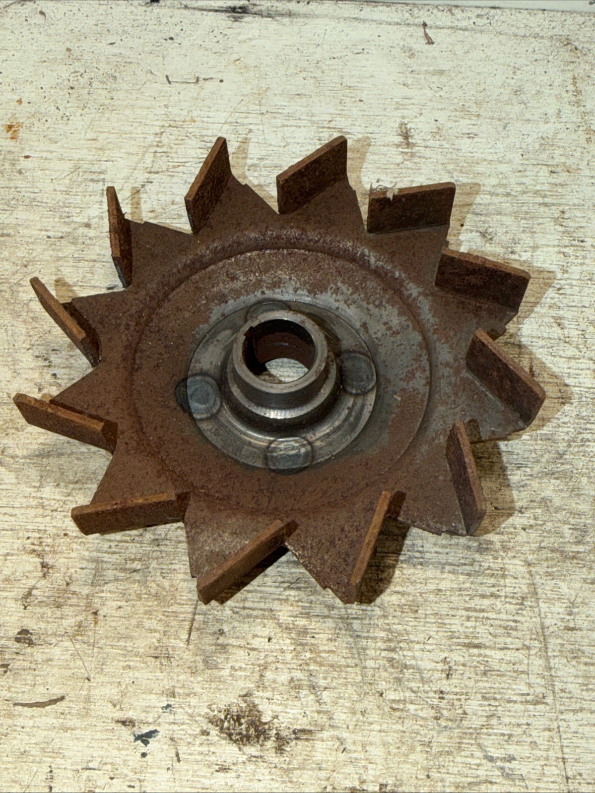 Vintage Vulcan G3085 Generator Fan & Pulley 1949-56 Cadillac 51-58 Packard NOS